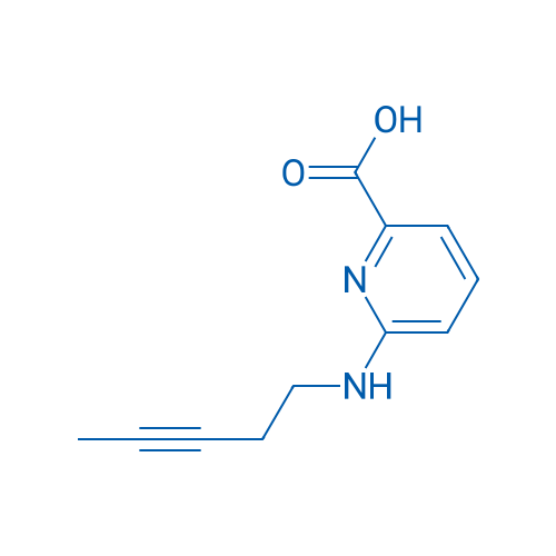 6-[(Pent-3-yn-1-yl)amino]pyridine-2-carboxylic acid 1g
