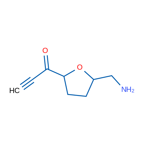 1-[5-(Aminomethyl)oxolan-2-yl]prop-2-yn-1-one 1g