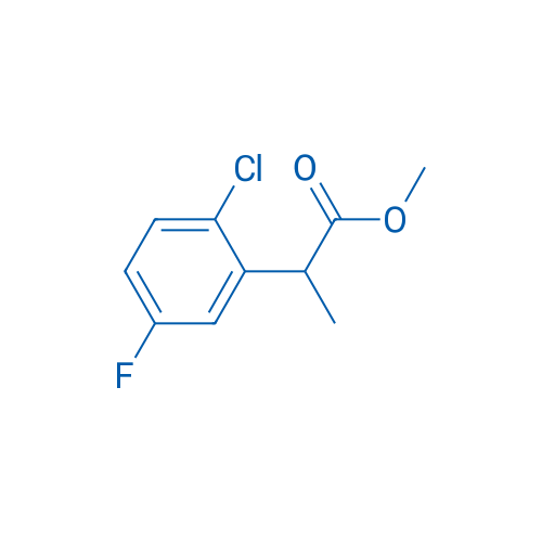 Methyl 2-(2-chloro-5-fluorophenyl)propanoate 1g