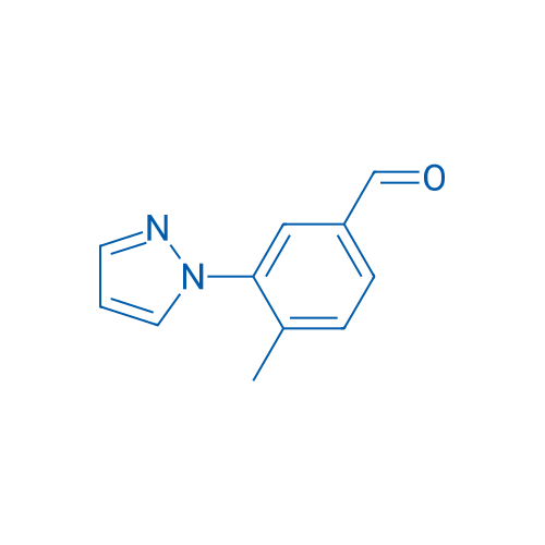 4-Methyl-3-(1H-pyrazol-1-yl)benzaldehyde 1g