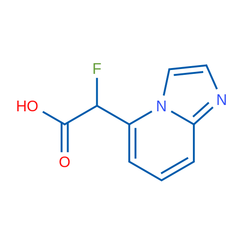 2-Fluoro-2-{imidazo[1,2-a]pyridin-5-yl}acetic acid 1g