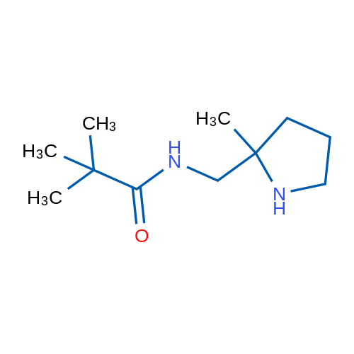 2,2-Dimethyl-N-[(2-methylpyrrolidin-2-yl)methyl]propanamide 1g