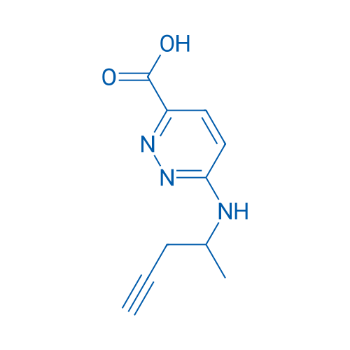 6-[(Pent-4-yn-2-yl)amino]pyridazine-3-carboxylic acid 1g