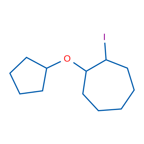 1-(Cyclopentyloxy)-2-iodocycloheptane 1g