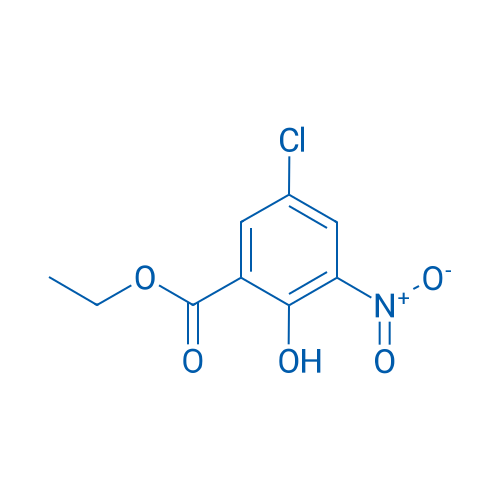 Ethyl 5-chloro-2-hydroxy-3-nitrobenzoate 250mg