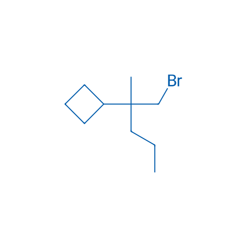 (1-Bromo-2-methylpentan-2-yl)cyclobutane 1g