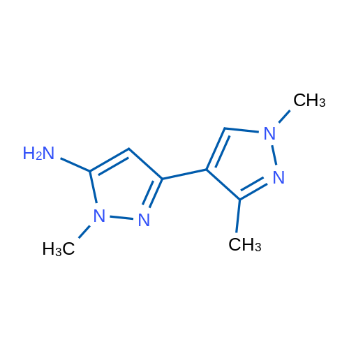 3-(1,3-Dimethyl-1H-pyrazol-4-yl)-1-methyl-1H-pyrazol-5-amine 1g
