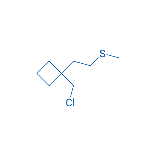 1-(Chloromethyl)-1-[2-(methylsulfanyl)ethyl]cyclobutane 1g