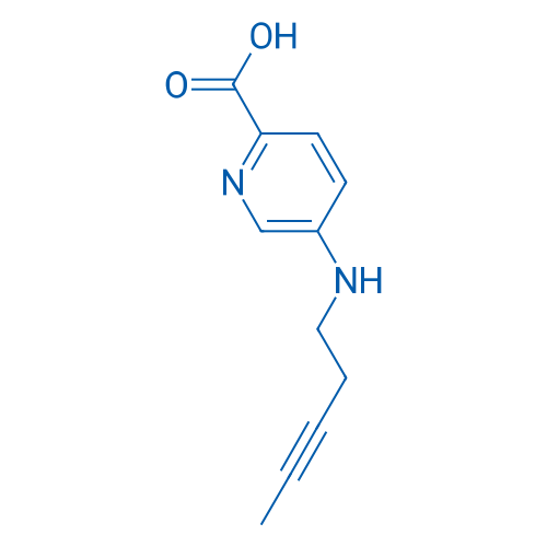5-[(Pent-3-yn-1-yl)amino]pyridine-2-carboxylic acid 1g