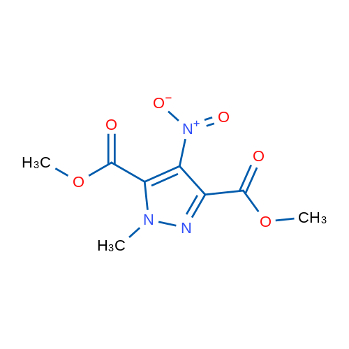 Dimethyl 1-methyl-4-nitro-1H-pyrazole-3,5-dicarboxylate 1g