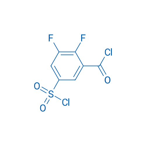 5-(Chlorosulfonyl)-2,3-difluorobenzoyl chloride 1g