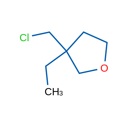 3-(Chloromethyl)-3-ethyloxolane 1g