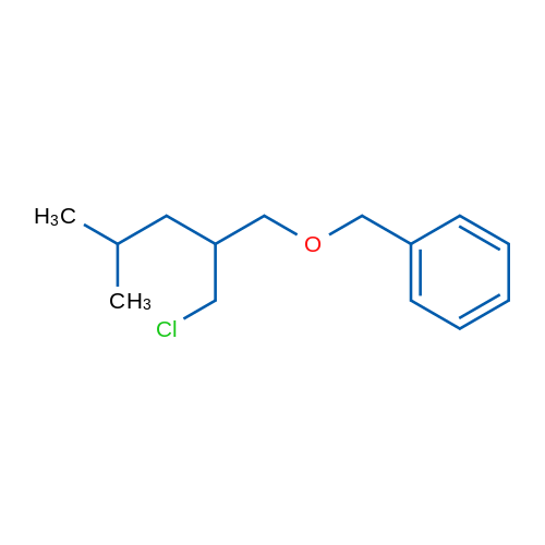 ({[2-(chloromethyl)-4-methylpentyl]oxy}methyl)benzene 1g
