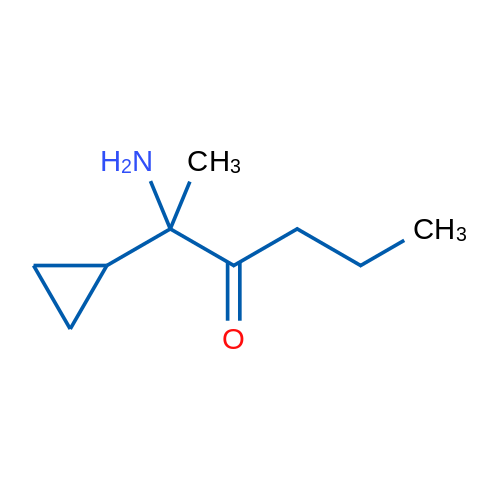 2-Amino-2-cyclopropylhexan-3-one 1g