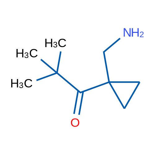 1-[1-(Aminomethyl)cyclopropyl]-2,2-dimethylpropan-1-one 1g