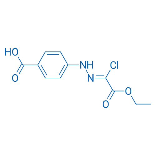 2-CHloro-2-(4'-carboxyphenylhydrazono)acetic acid ethyl ester 1g