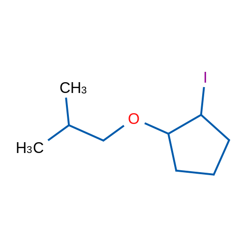 1-Iodo-2-(2-methylpropoxy)cyclopentane 1g