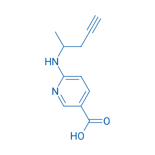 6-[(Pent-4-yn-2-yl)amino]pyridine-3-carboxylic acid 1g
