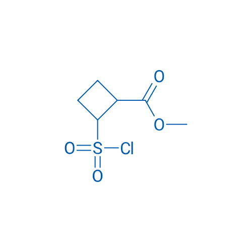 methyl 2-(chlorosulfonyl)cyclobutane-1-carboxylate 100mg