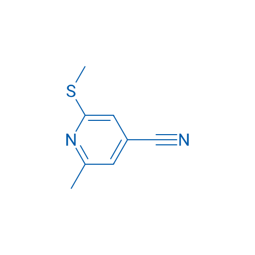 2-Methyl-6-(methylsulfanyl)pyridine-4-carbonitrile 1g