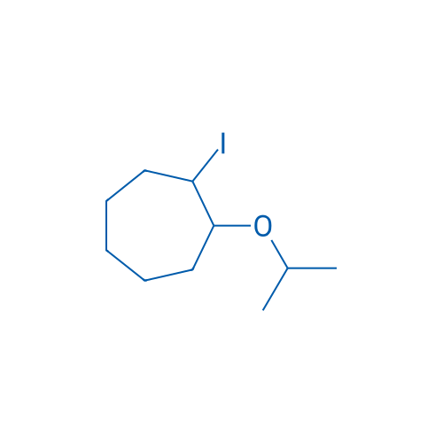 1-Iodo-2-(propan-2-yloxy)cycloheptane 1g
