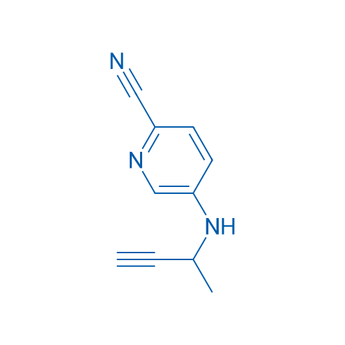 5-[(But-3-yn-2-yl)amino]pyridine-2-carbonitrile 1g