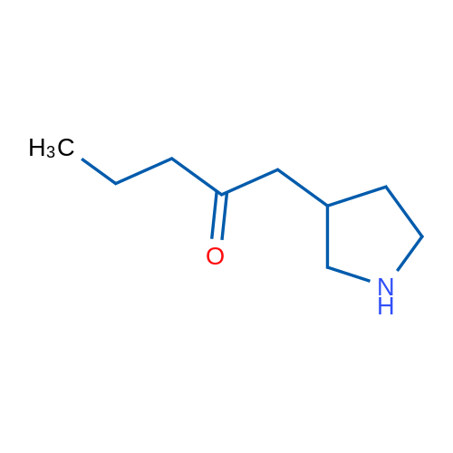 1-(Pyrrolidin-3-yl)pentan-2-one 1g