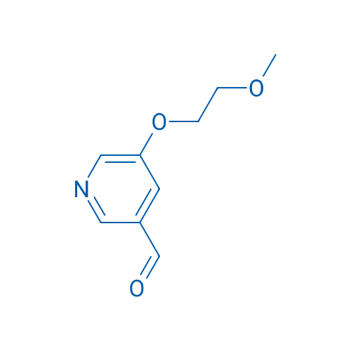 5-(2-Methoxyethoxy)pyridine-3-carbaldehyde 100mg