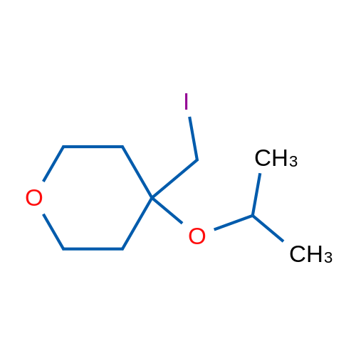 4-(Iodomethyl)-4-(propan-2-yloxy)oxane 1g