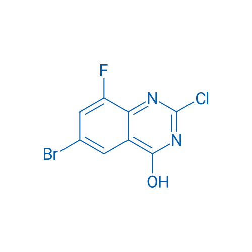 6-Bromo-2-chloro-8-fluoroquinazolin-4-ol 1g