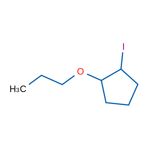 1-Iodo-2-propoxycyclopentane 1g