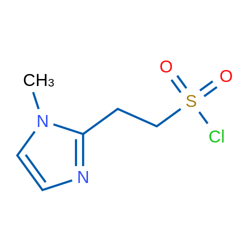 2-(1-Methyl-1H-imidazol-2-yl)ethane-1-sulfonyl chloride 1g