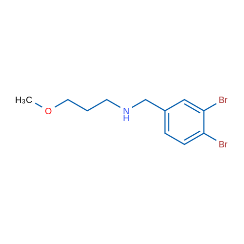 [(3,4-Dibromophenyl)methyl](3-methoxypropyl)amine 1g
