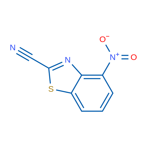 4-Nitrobenzo[d]thiazole-2-carbonitrile 1g