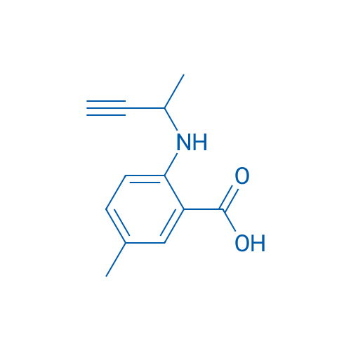 2-[(But-3-yn-2-yl)amino]-5-methylbenzoic acid 1g