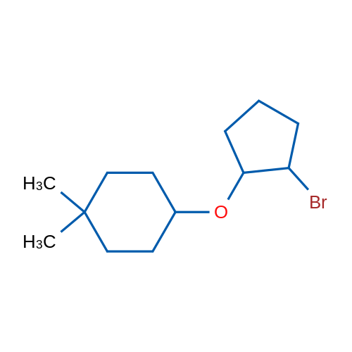 4-[(2-Bromocyclopentyl)oxy]-1,1-dimethylcyclohexane 1g