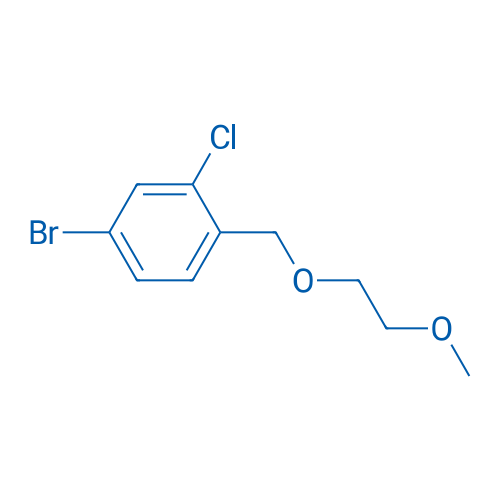 4-Bromo-2-chloro-1-((2-methoxyethoxy)methyl)benzene 250mg