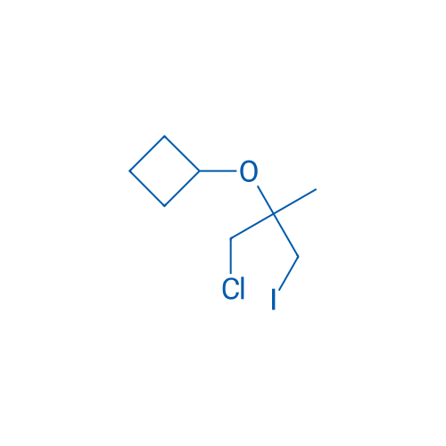 [(1-Chloro-3-iodo-2-methylpropan-2-yl)oxy]cyclobutane 1g