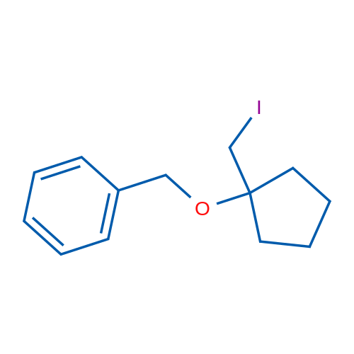 ({[1-(iodomethyl)cyclopentyl]oxy}methyl)benzene 1g