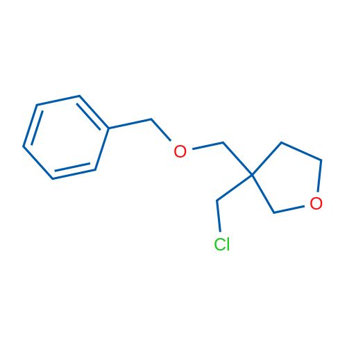 3-[(Benzyloxy)methyl]-3-(chloromethyl)oxolane 1g