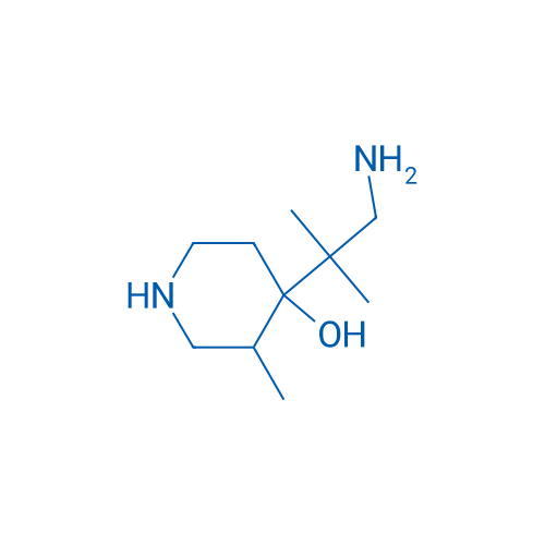 4-(1-Amino-2-methylpropan-2-yl)-3-methylpiperidin-4-ol 1g