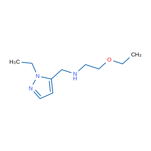 (2-Ethoxyethyl)[(1-ethyl-1H-pyrazol-5-yl)methyl]amine 1g