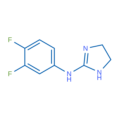 N-(3,4-Difluorophenyl)-4,5-dihydro-1H-imidazol-2-amine 1g