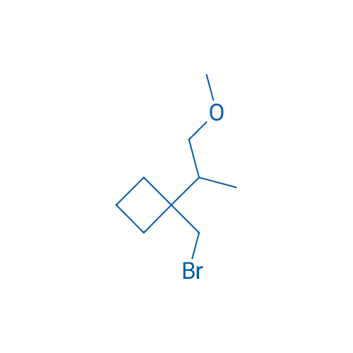 1-(Bromomethyl)-1-(1-methoxypropan-2-yl)cyclobutane 1g
