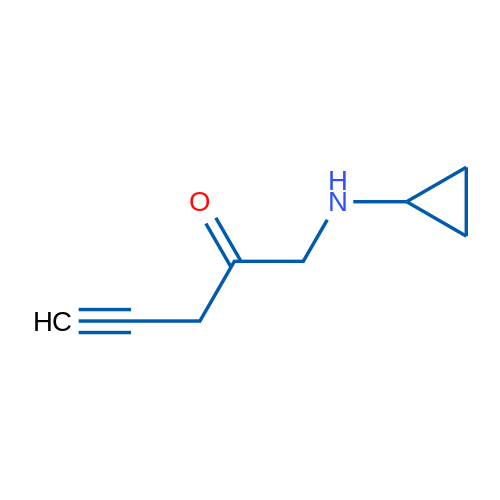 1-(Cyclopropylamino)pent-4-yn-2-one 1g