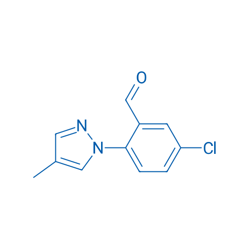 5-Chloro-2-(4-methyl-1H-pyrazol-1-yl)benzaldehyde 1g