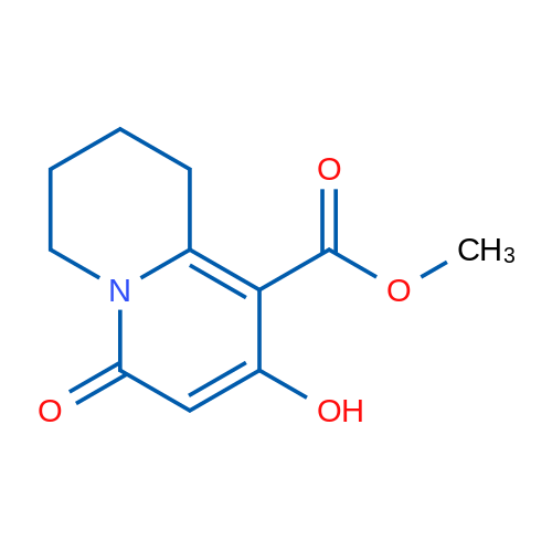 Methyl 8-hydroxy-6-oxo-2,3,4,6-tetrahydro-1H-quinolizine-9-carboxylate 1g