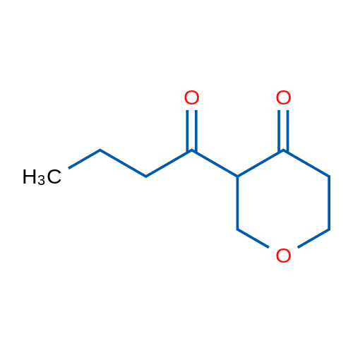 3-Butanoyloxan-4-one 1g