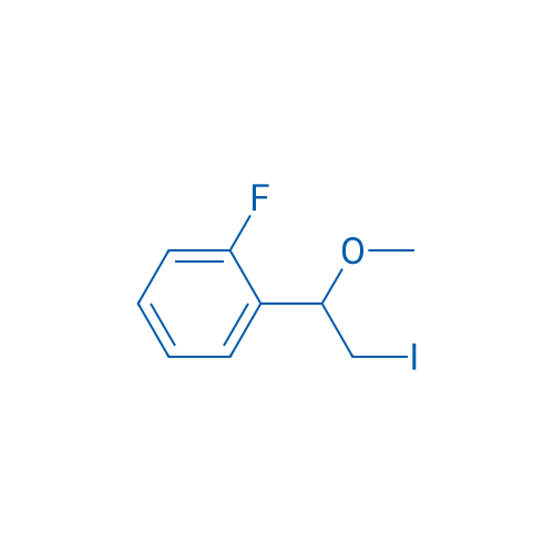 1-Fluoro-2-(2-iodo-1-methoxyethyl)benzene 1g
