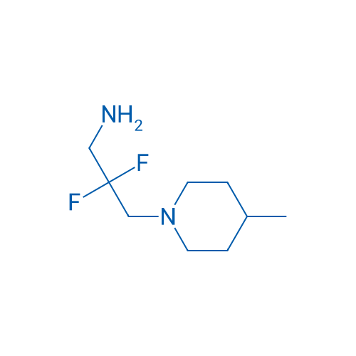 2,2-Difluoro-3-(4-methylpiperidin-1-yl)propan-1-amine 1g